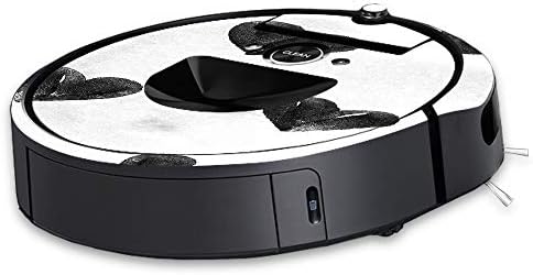 עור אדיסקינס תואם לאירובוט Roomba i7 vacuum vacuum - לבבות דיו | כיסוי עטיפת מדבקות ויניל מגן, עמיד וייחודי ויניל